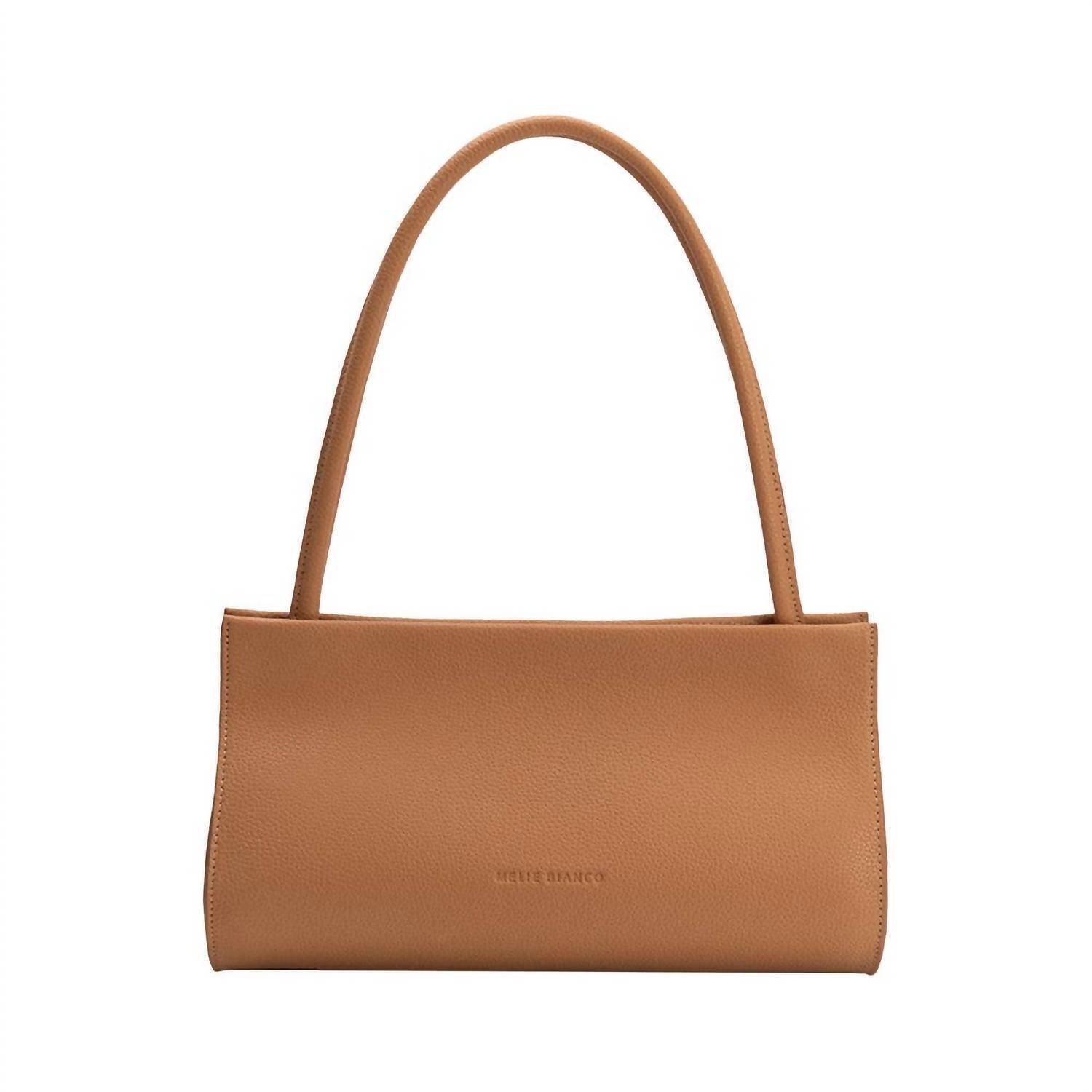 New Melie Bianco Women's Ryleigh Recycled Vegan Leather Bag In Tan